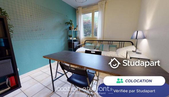 Colocation tudiante Studio à Saint tienne (42100)