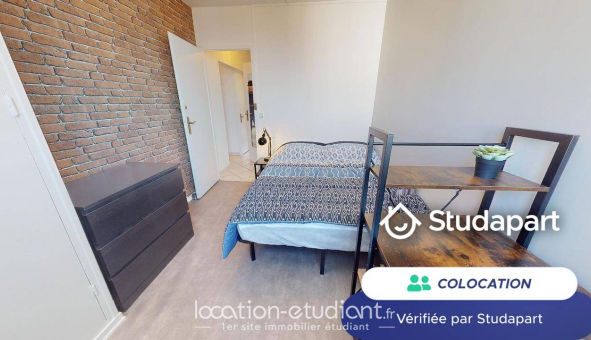 Colocation tudiante Studio à Saint tienne (42100)