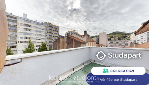 Colocation tudiante Studio à Saint tienne (42100)