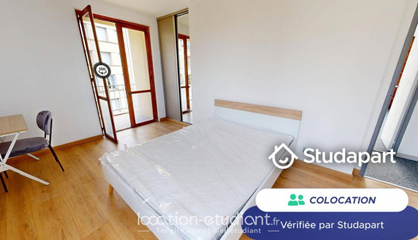 Colocation tudiante Studio à Saint tienne (42100)