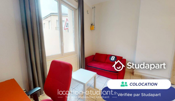 Colocation tudiante Studio à Saint tienne (42100)