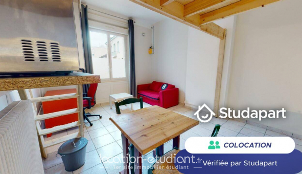 Colocation tudiante Studio à Saint tienne (42100)