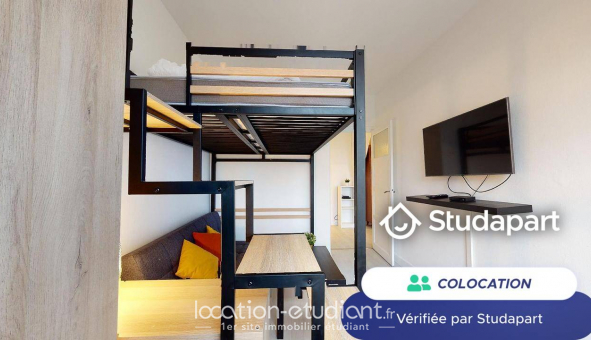 Colocation tudiante Studio à Saint tienne (42100)