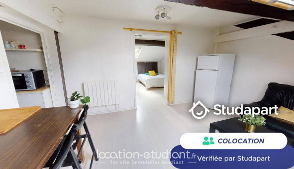 Colocation tudiante Studio à Saint tienne (42100)