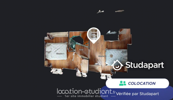 Colocation tudiante Studio à Saint Maime (04300)