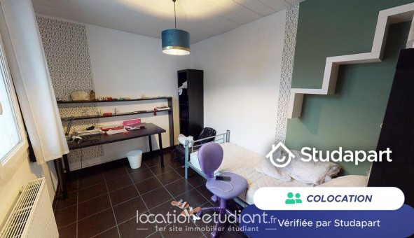 Colocation tudiante Studio à Saint Martin d'Hres (38400)