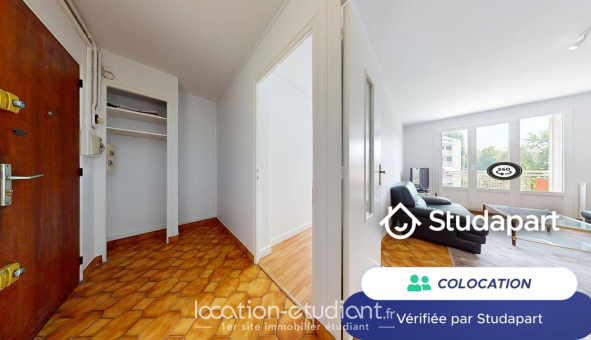 Colocation tudiante Studio à Saint Martin d'Hres (38400)