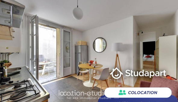 Colocation tudiante Studio à Saint Ouen (93400)