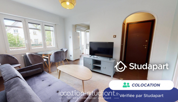 Colocation tudiante Studio à Strasbourg (67000)