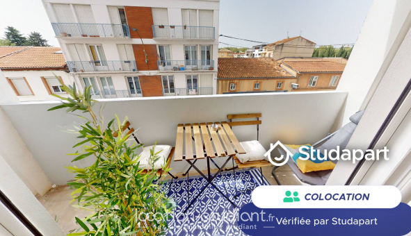 Colocation tudiante Studio à Toulouse (31500)