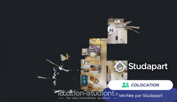 Colocation tudiante Studio à Toulouse (31500)