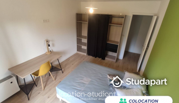 Colocation tudiante Studio à Toulouse (31500)