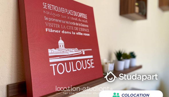 Colocation tudiante Studio à Toulouse (31500)