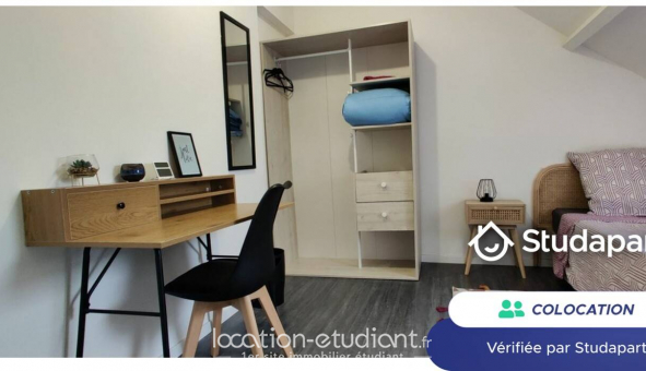 Colocation tudiante Studio à Tourcoing (59200)