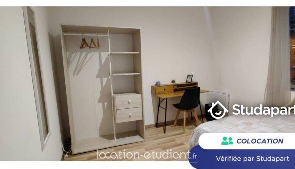 Colocation tudiante Studio à Tourcoing (59200)