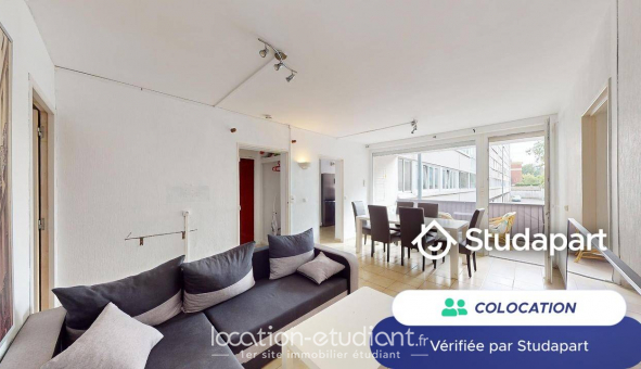 Colocation tudiante Studio à Tourcoing (59200)