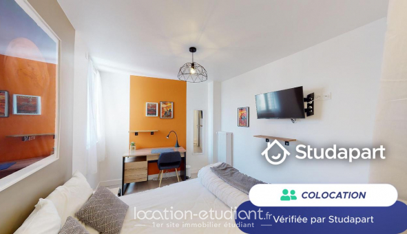 Colocation tudiante Studio à Tours (37000)