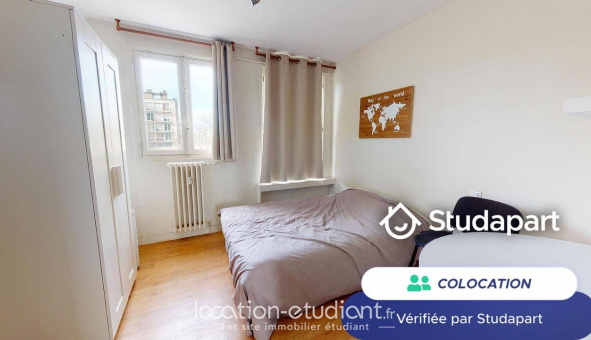 Colocation tudiante Studio à Tours (37000)