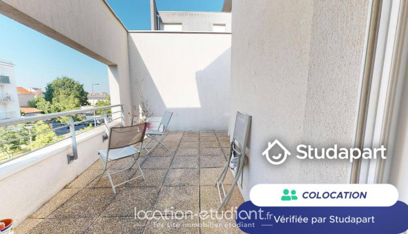 Colocation tudiante Studio à Tours (37000)