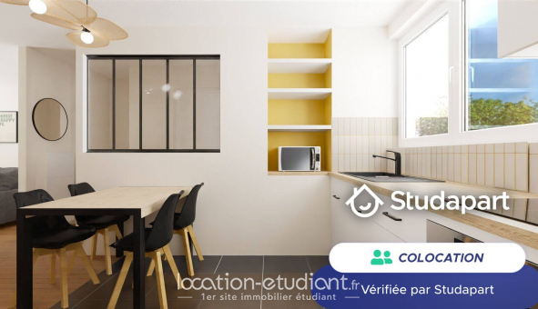 Colocation tudiante Studio à Troyes (10000)