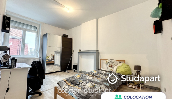 Colocation tudiante Studio à Valenciennes (59300)