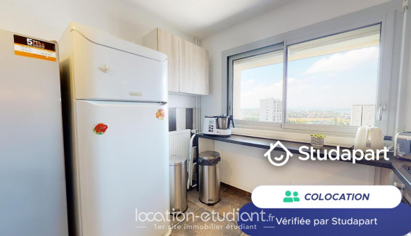 Colocation tudiante Studio à Vnissieux (69200)