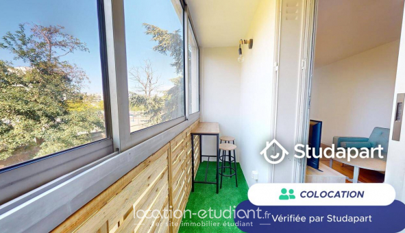 Colocation tudiante Studio à Vnissieux (69200)