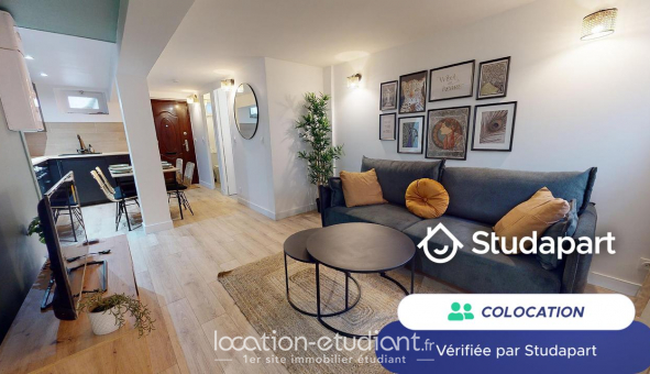 Colocation tudiante Studio à Villeneuve la Garenne (92390)