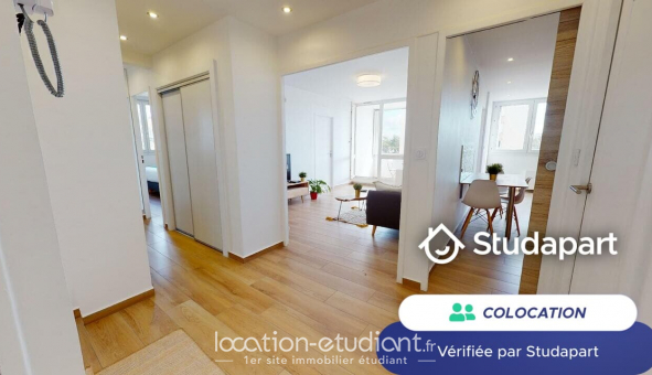 Colocation tudiante Studio à Villeurbanne (69100)