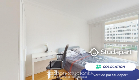 Colocation tudiante Studio à Villeurbanne (69100)