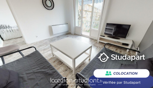 Colocation tudiante Studio à Villeurbanne (69100)