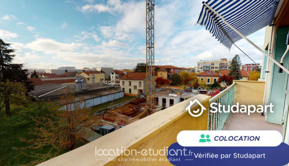 Colocation tudiante Studio à Villeurbanne (69100)