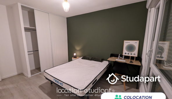 Colocation tudiante Studio à Villeurbanne (69100)