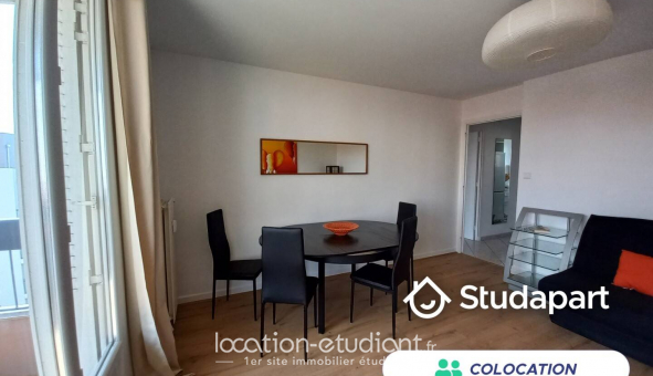 Colocation tudiante Studio à Villeurbanne (69100)