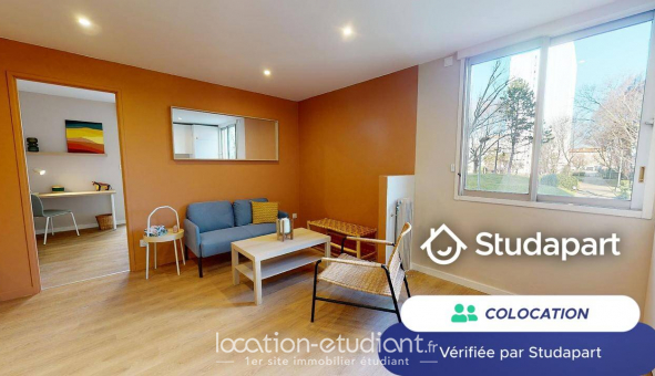 Colocation tudiante Studio à Villeurbanne (69100)