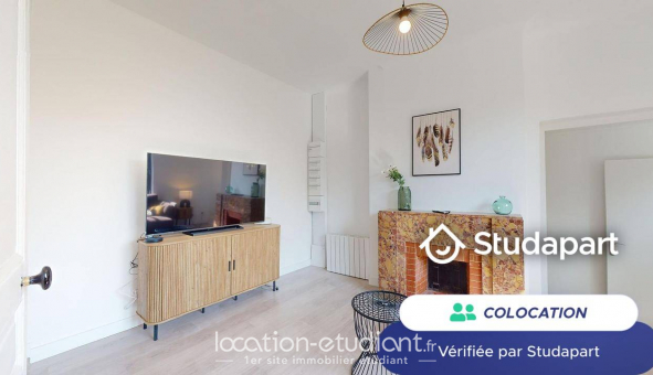 Colocation tudiante Studio à Villeurbanne (69100)