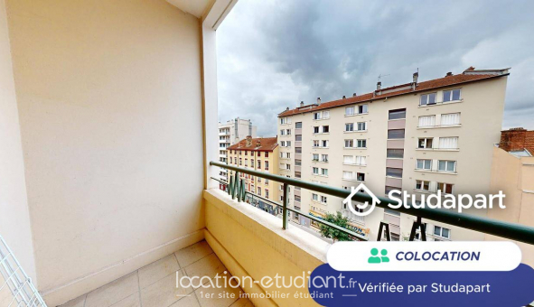 Colocation tudiante Studio à Villeurbanne (69100)