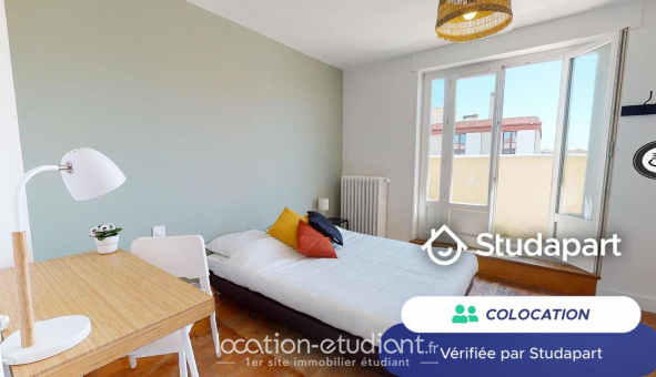 Colocation tudiante Studio à Villeurbanne (69100)