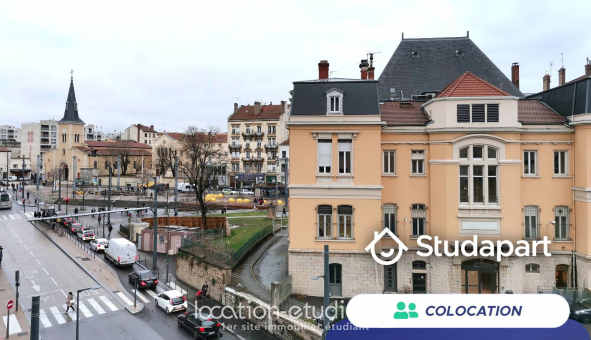 Colocation tudiante Studio à Villeurbanne (69100)