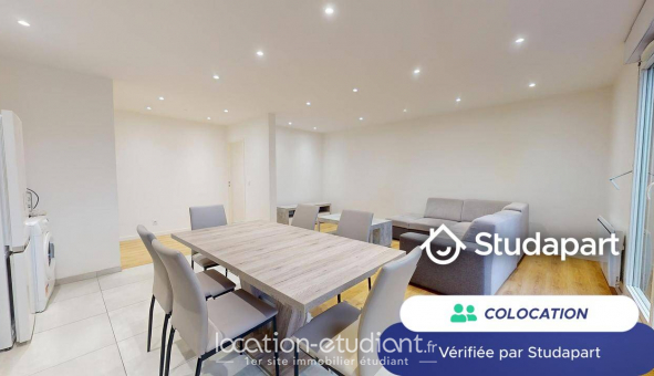 Colocation tudiante Studio à Villeurbanne (69100)