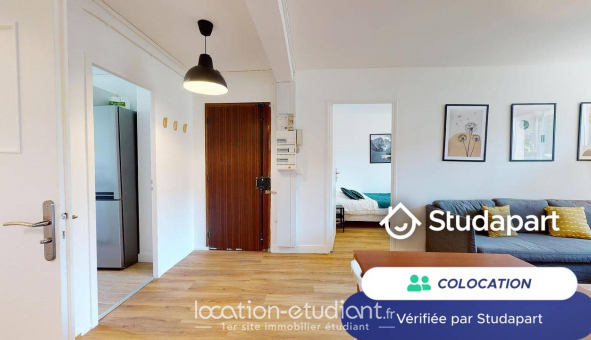 Colocation tudiante Studio à Villeurbanne (69100)