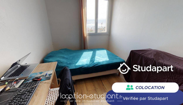 Colocation tudiante Studio à Villeurbanne (69100)