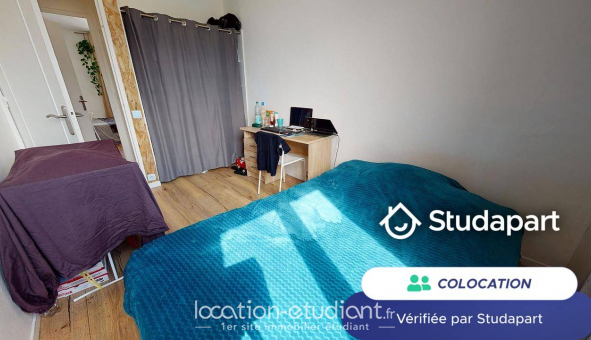 Colocation tudiante Studio à Villeurbanne (69100)