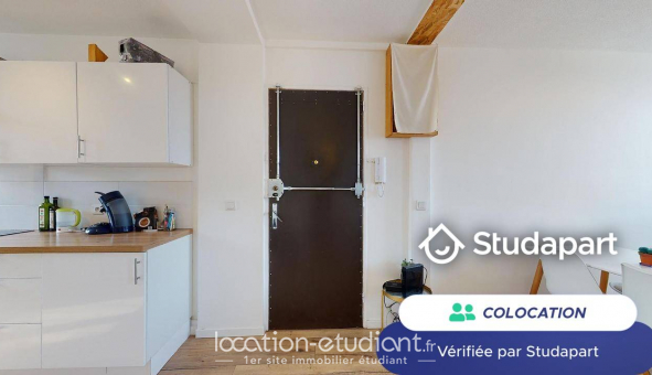 Colocation tudiante Studio à Villeurbanne (69100)