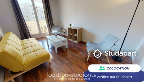 Colocation tudiante Studio à Villeurbanne (69100)