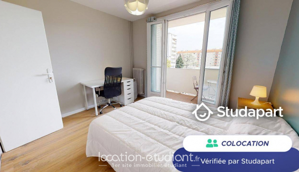 Colocation tudiante Studio à Villeurbanne (69100)