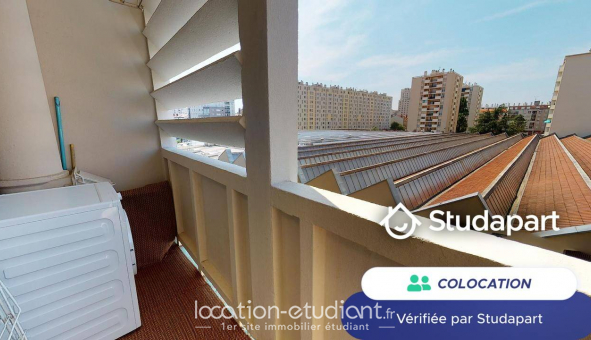 Colocation tudiante Studio à Villeurbanne (69100)