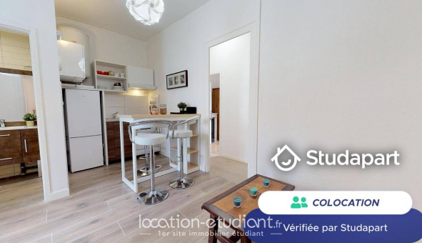 Colocation tudiante Studio à Villeurbanne (69100)