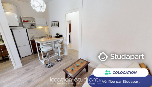 Colocation tudiante Studio à Villeurbanne (69100)