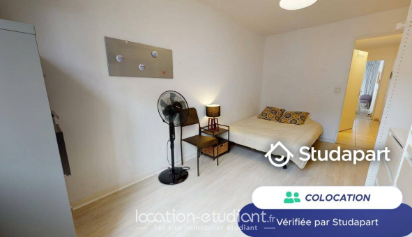 Colocation tudiante Studio à Villeurbanne (69100)